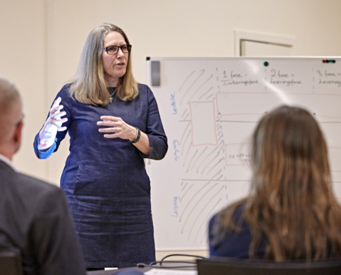 Annette vendelbo underviser